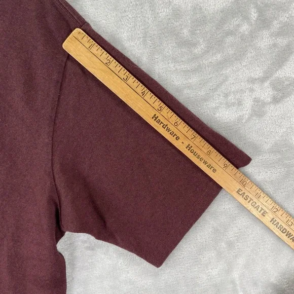 Patagonia T-Shirt mens Medium P-6 Graphic Logo Responsibili-Tee Short Sleeve Red - Picture 8 of 10